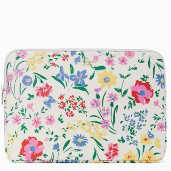 Kate Spade Staci garden bouquet laptop sleeve - Picture 4 of 8
